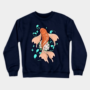 Aesthetic goldfish Crewneck Sweatshirt